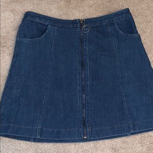 Denim skirt